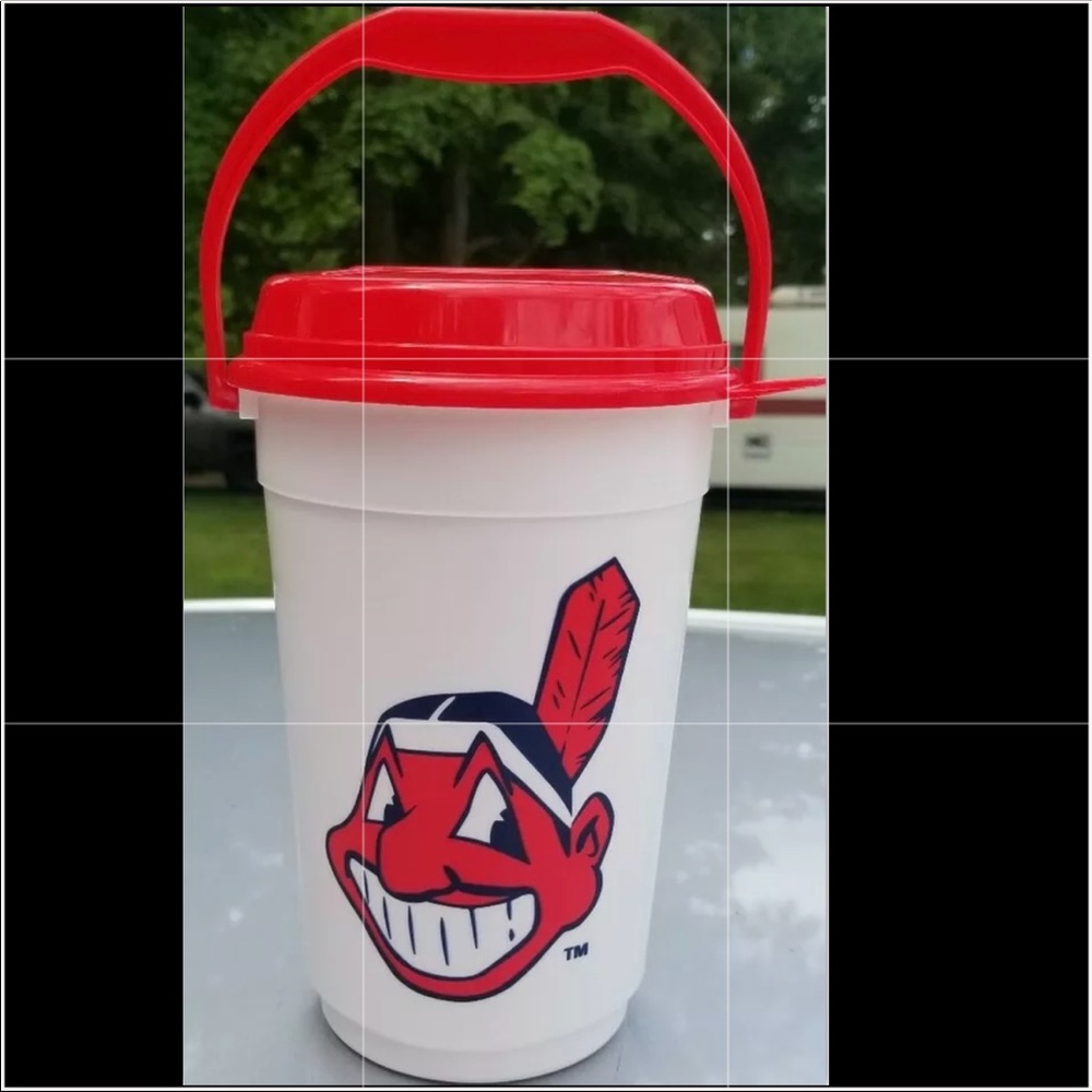 Cleveland Indians Chief Wahoo Bucket Cup MLB 2012